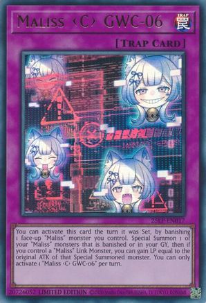 Image of Maliss C GWC-06 [25LP-EN017] Ultra Rare