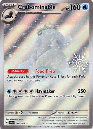 Image of Crabominable (149/142) (Holiday Calendar) [Miscellaneous Cards]