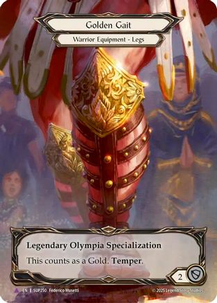 Image of Golden Gait (Marvel) [SUP250] (Super Slam)  Cold Foil