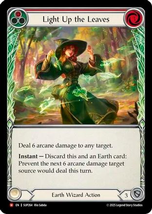 Image of Light Up the Leaves (Red) [SUP264] (Super Slam)