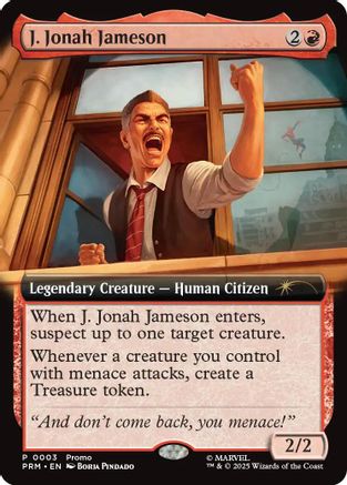 Image of J. Jonah Jameson (Extended Art) [Marvel's Spider-Man Promos]