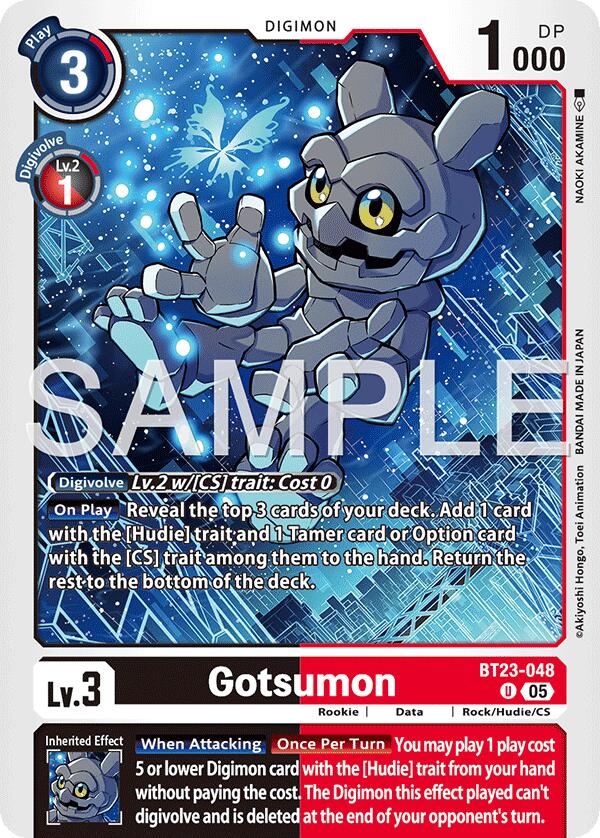 Image of Gotsumon [BT23-048] [Hackers' Slumber]