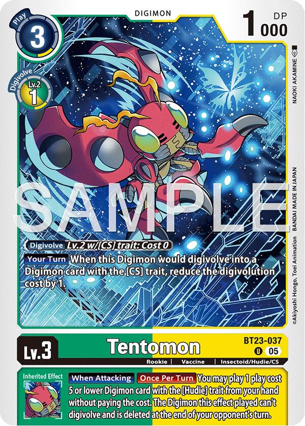 Image of Tentomon [BT23-037] [Hackers' Slumber]