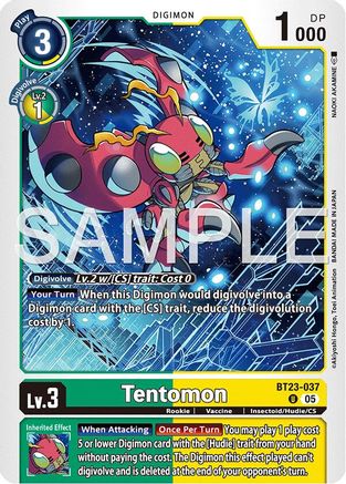Image of Tentomon [BT23-037] [Hackers' Slumber]