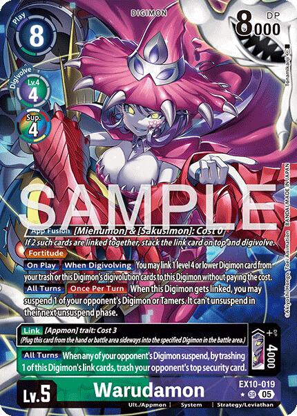 Image of Warudamon [EX10-019] (Alternate Art) [Sinister Order]