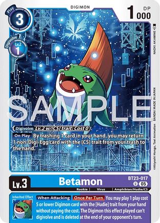Image of Betamon [BT23-017] [Hackers' Slumber]