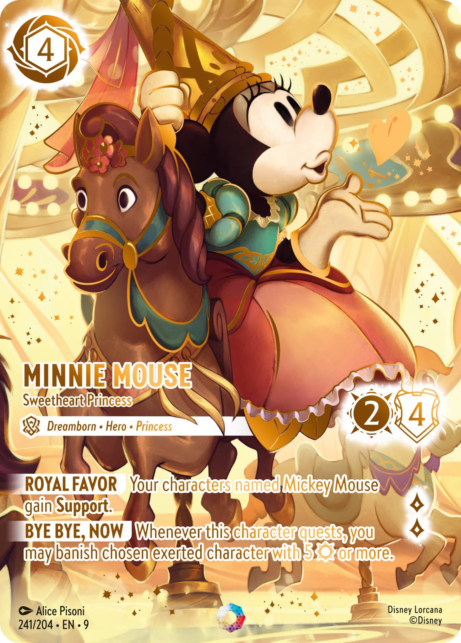 Image of Minnie Mouse - Sweetheart Princess (Iconic) (241/204) [Fabled]