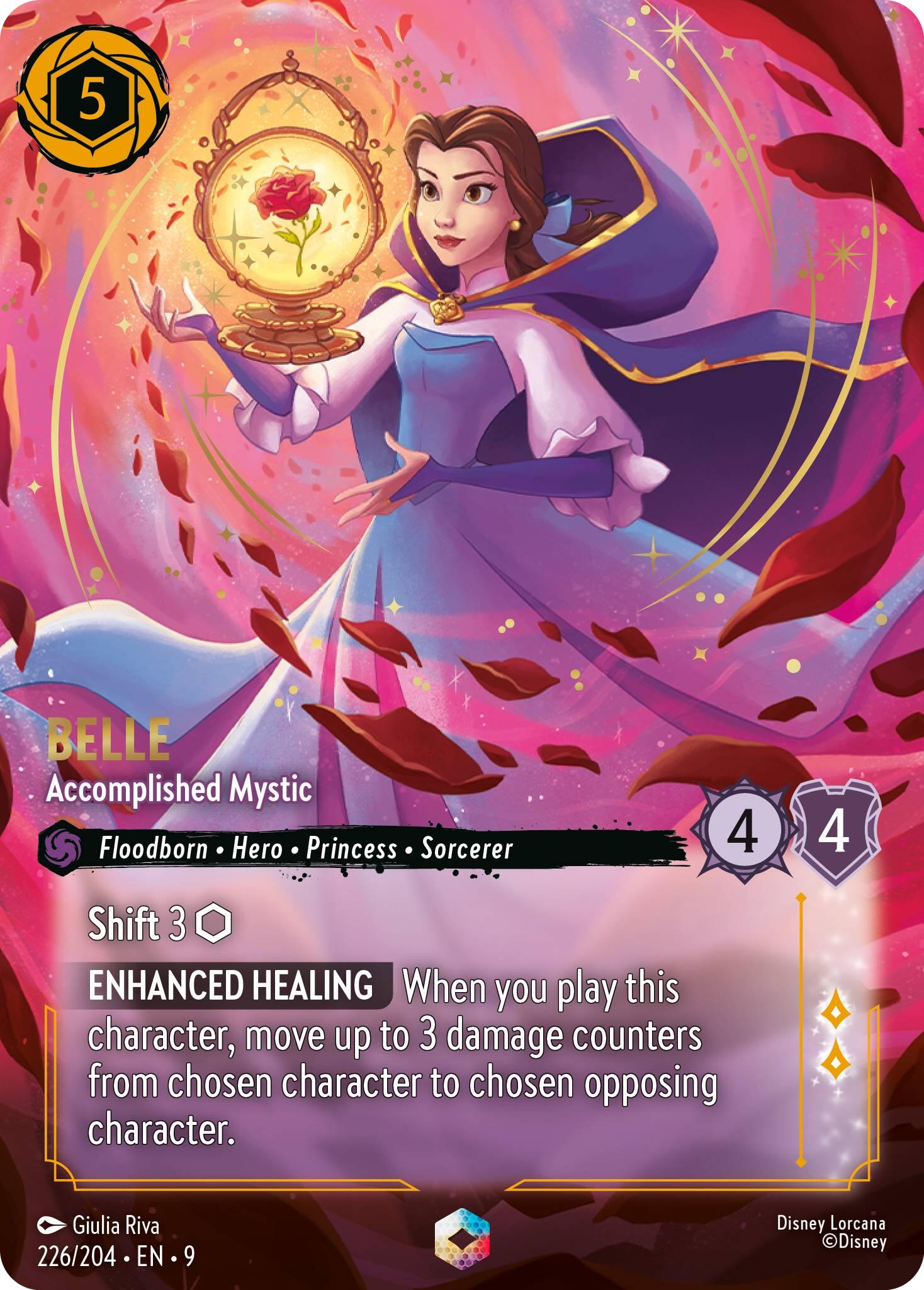 Image of Belle - Accomplished Mystic (Enchanted) (226/204) [Fabled]