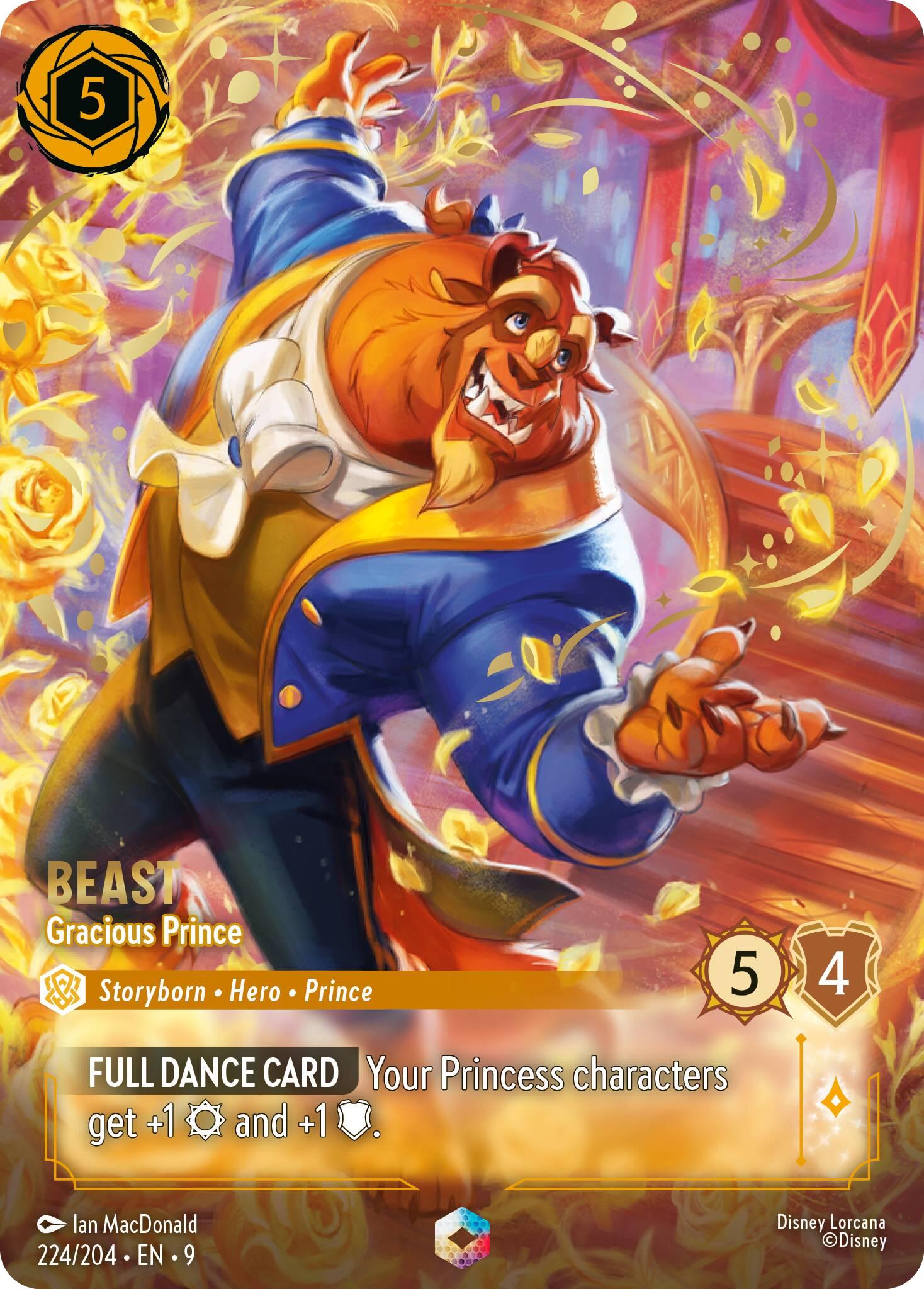 Image of Beast - Gracious Prince (Enchanted) (224/204) [Fabled]