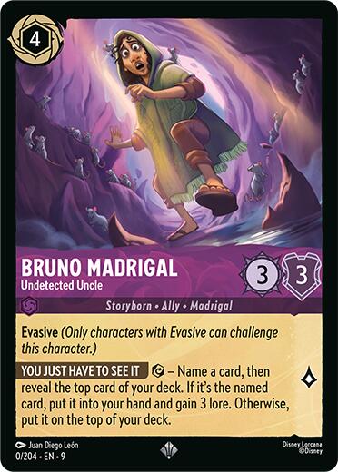 Image of Bruno Madrigal - Undetected Uncle (0/204) [Fabled]