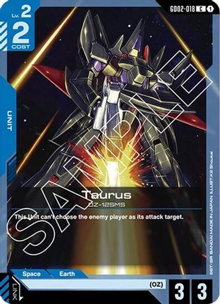 Image of Taurus (GD02-018) - Dual Impact