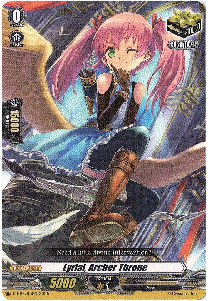Image of Lyrial, Archer Throne (D-PR/795EN) [D Promo Cards]