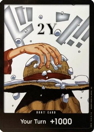 Image of DON!! Card (2Y) (Double Pack Set Vol. 8) - Legacy of the Master Foil