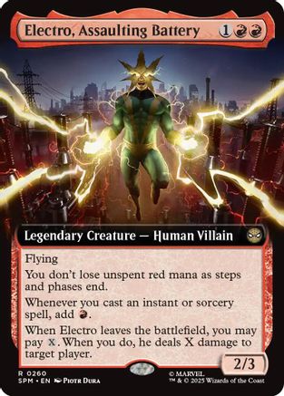 Image of Electro, Assaulting Battery (Extended Art) [Marvel's Spider-Man]