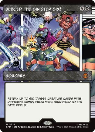 Image of Behold the Sinister Six! (Borderless) [Marvel's Spider-Man]