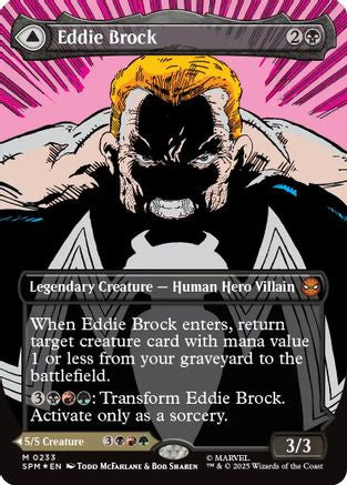 Image of Eddie Brock (0233) (Borderless) [Marvel's Spider-Man]