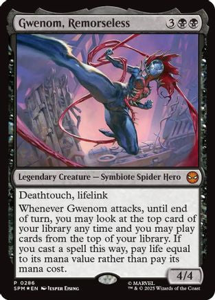 Image of Gwenom, Remorseless [Marvel's Spider-Man Promos]
