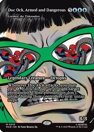 Image of Doc Ock, Armed and Dangerous - Lorthos, the Tidemaker (Borderless) [Marvel Universe: Eternal-Legal]