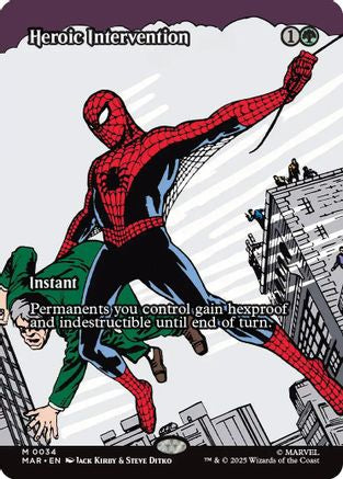 Image of Heroic Intervention (Borderless) [Marvel Universe: Eternal-Legal]
