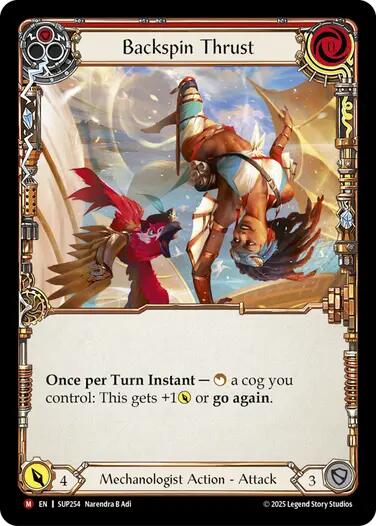 Image of Backspin Thrust [SUP254] (Super Slam)