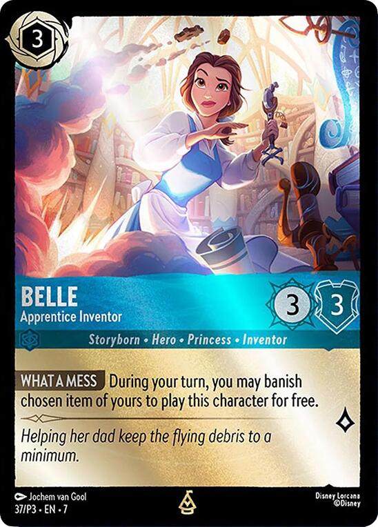 Image of Belle - Apprentice Inventor (37) [Promo Cards]