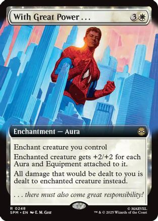Image of With Great Power... (Extended Art) [Marvel's Spider-Man]