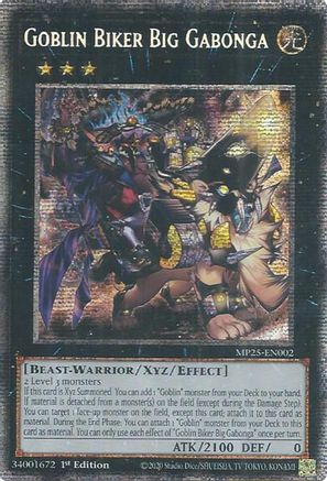 Image of Goblin Biker Big Gabonga [MP25-EN002] Starlight Rare
