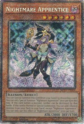 Image of Nightmare Apprentice [MP25-EN004] Starlight Rare