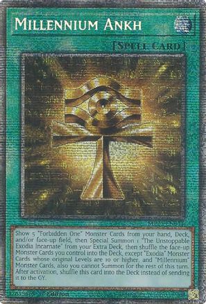 Image of Millennium Ankh [MP25-EN011] Starlight Rare