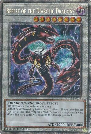 Image of Beelze of the Diabolic Dragons [MP25-EN023] Starlight Rare