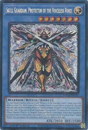 Image of Skull Guardian, Protector of the Voiceless Voice [MP25-EN055] Prismatic Secret Rare