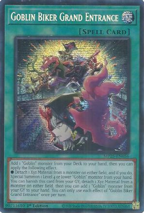 Image of Goblin Biker Grand Entrance [MP25-EN056] Prismatic Secret Rare