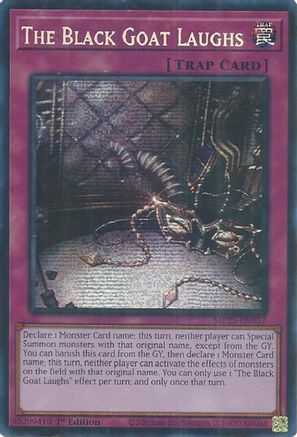 Image of The Black Goat Laughs [MP25-EN057] Prismatic Secret Rare