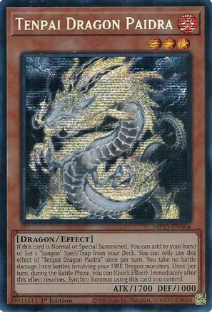 Image of Tenpai Dragon Paidra [MP25-EN064] Prismatic Secret Rare