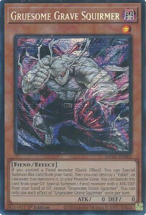 Image of Gruesome Grave Squirmer [MP25-EN065] Prismatic Secret Rare