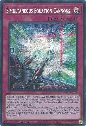 Image of Simultaneous Equation Cannons [MP25-EN076] Prismatic Secret Rare