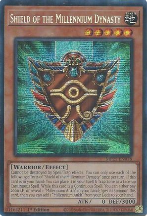 Image of Shield of the Millennium Dynasty [MP25-EN078] Prismatic Secret Rare
