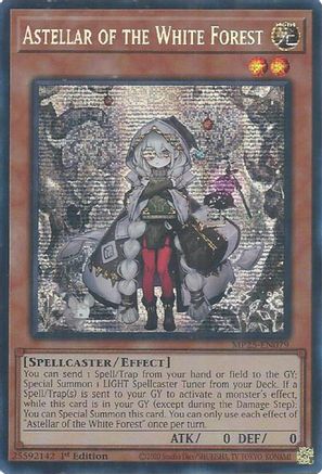 Image of Astellar of the White Forest [MP25-EN079] Prismatic Secret Rare