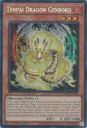 Image of Tenpai Dragon Genroku [MP25-EN082] Prismatic Secret Rare