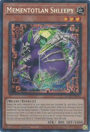 Image of Mementotlan Shleepy [MP25-EN083] Prismatic Secret Rare
