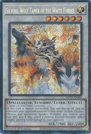 Image of Silvera, Wolf Tamer of the White Forest [MP25-EN086] Prismatic Secret Rare