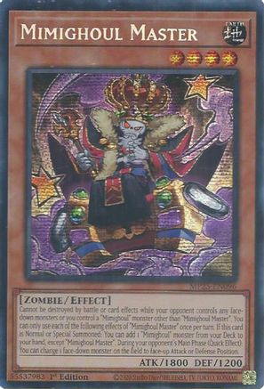 Image of Mimighoul Master [MP25-EN096] Prismatic Secret Rare