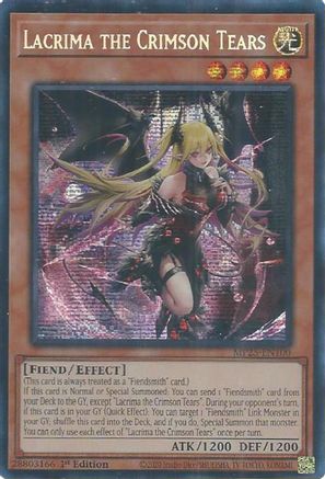 Image of Lacrima the Crimson Tears [MP25-EN100] Prismatic Secret Rare