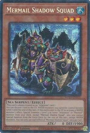 Image of Mermail Shadow Squad [MP25-EN101] Prismatic Secret Rare