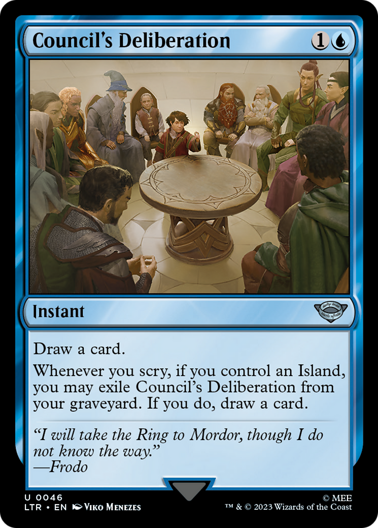 Image of Council's Deliberation [The Lord of the Rings: Tales of Middle-Earth]