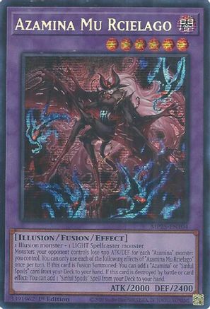 Image of Azamina Mu Rcielago [MP25-EN104] Prismatic Secret Rare