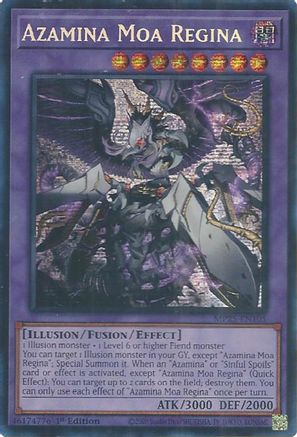 Image of Azamina Moa Regina [MP25-EN105] Prismatic Secret Rare