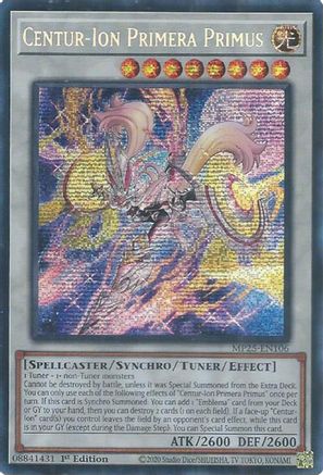 Image of Centur-Ion Primera Primus [MP25-EN106] Prismatic Secret Rare