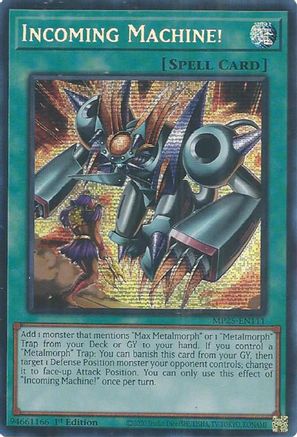Image of Incoming Machine! [MP25-EN111] Prismatic Secret Rare