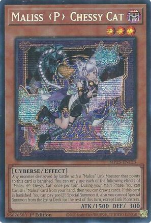 Image of Maliss [P] Chessy Cat [MP25-EN123] Prismatic Secret Rare